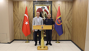 VALİ TORAMAN'DAN İL JANDARMA KOMUTANI AKYÜZ'E HAYIRLI OLSUN ZİYARETİ