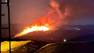 YANGIN HIZLA BÜYÜYOR