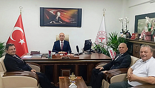 BAŞHEKİMLERDEN SAĞLIK MÜDÜRÜ GÖRGÜLÜ'NE HAYIRLI OLSUN ZİYARETİ