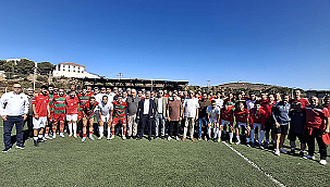 BOZCAADA'DA ZİYARET VE DOSTLUK MAÇI