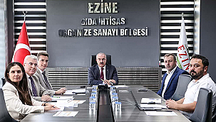 ÇANAKKALE VALİSİ TORAMAN'DAN EZİNE GIDA İHTİSAS OSB'YE ZİYARET