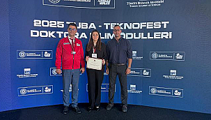 DOKTORA BİLİM ÖDÜLLERİNDE BİRİNCİLİK GURURU