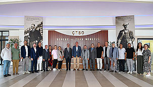 İYİ PARTİ ÇANAKKALE MİLLETVEKİLİ RIDVAN UZ'DAN, ÇTSO ZİYARETİ