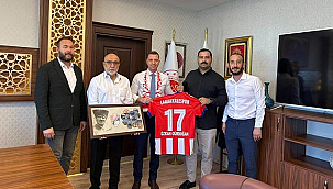 KENT KONSEYİ BAŞKANI FIRAT'TAN BAŞSAVCI GÜRDOĞAN'A ZİYARET