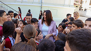 MÜDÜR HAYTA'DAN CUMHURİYET ORTAOKULU'NA ZİYARET