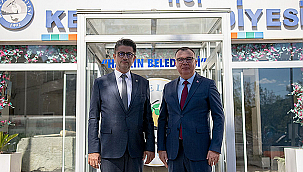 REKTÖR ERENOĞLU'NDAN KEPEZ BELEDİYESİ'NE ZİYARET