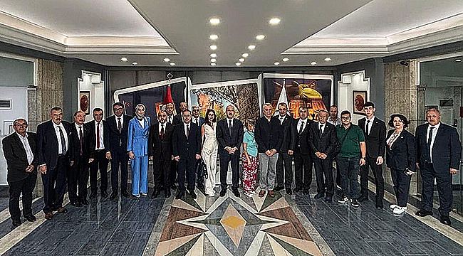 YILIN AHİLERİ VALİ TORAMAN'LA BULUŞTU