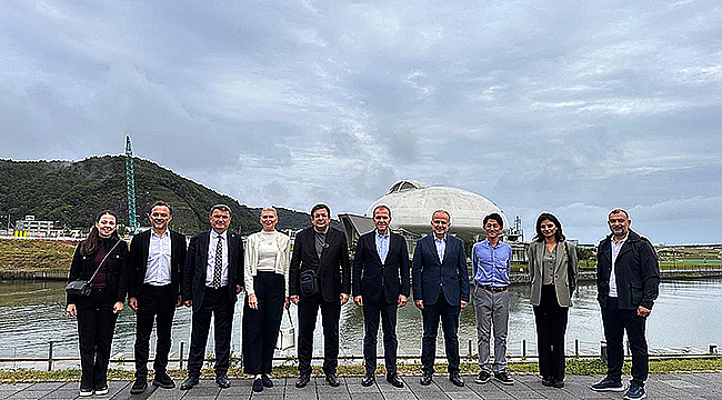  BAŞKAN ERKEK VE BERABERİNDEKİ HEYETİN JAPONYA PROGRAMI SÜRÜYOR
