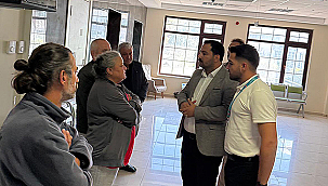 BİGA'DA AKRAN ZORBALIĞI MAĞDURU MURAT DUHA'YA GEÇMİŞ OLSUN ZİYARETİ