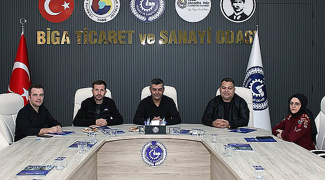 BİGA TSO 1 NO'LU MESLEK KOMİTESİ TOPLANTISI GERÇEKLEŞTİ
