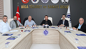 BİGA TSO 9 NO'LU MESLEK KOMİTESİ OLAĞAN TOPLANTISINI GERÇEKLEŞTİRDİ