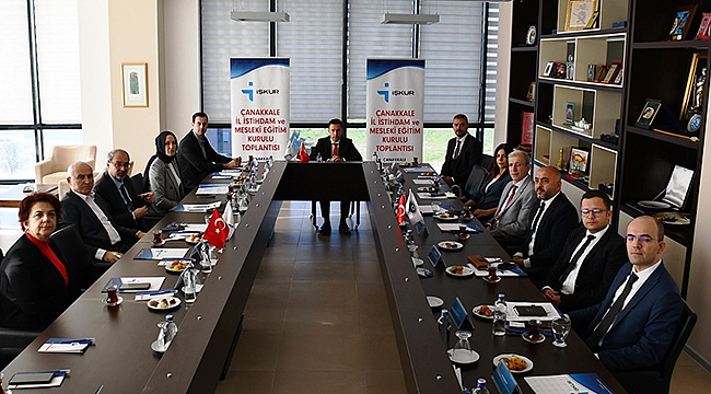 İL İSTİHDAM VE MESLEKİ EĞİTİM KURULU TOPLANTISI ÇTSO'DA YAPILDI