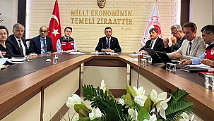 İL TARIM VE ORMAN MÜDÜRLÜĞÜNDE DEĞERLENDİRME TOPLANTISI YAPILDI