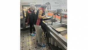 KYK YURT YEMEKHANELERİNDE EŞ ZAMANLI GIDA DENETİMİ