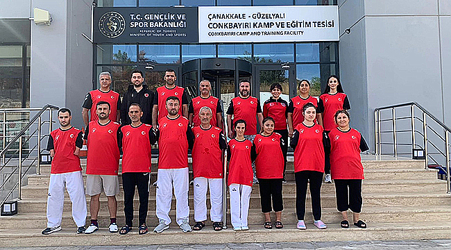 PARA TAEKWONDO MİLLİ TAKIMI ÇANAKKALE'DE KAMPA GİRDİ