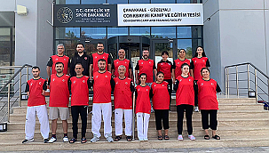 PARA TAEKWONDO MİLLİ TAKIMI ÇANAKKALE'DE KAMPA GİRDİ
