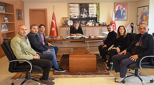 TÜM YEREL-SEN TEMSİLCİLERİNDEN İL GENEL MECLİSİ BAŞKANINA ZİYARET