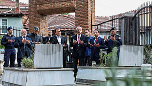 VALİ TORAMAN BİGA ŞEHİTLİĞİ'Nİ ZİYARET ETTİ