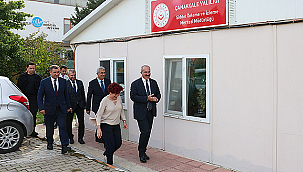 VALİ TORAMAN'DAN ÇOCUK EVLERİ VE ŞÖNİM ZİYARETİ