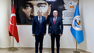 EMNİYET MÜDÜRÜ DAĞISTANLI'DAN KEPEZ BELEDİYESİNE ZİYARET