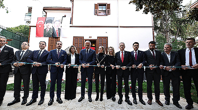  SELANİK'TE ATATÜRK EVİ YENİDEN AÇILDI