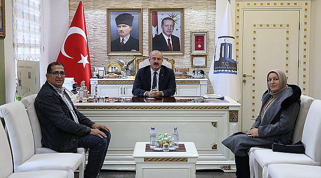 ŞEHİT AİLELERİ VE GAZİ DERNEKLERİNDEN VALİ TORAMAN'A ZİYARET