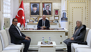 ŞEHİT AİLELERİ VE GAZİ DERNEKLERİNDEN VALİ TORAMAN'A ZİYARET