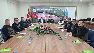 2026 YILI AMENAJMAN PLANLARI ÇANAKKALE'DE MASAYA YATIRILDI