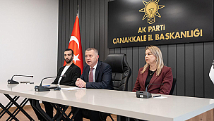 AK PARTİ'NİN ÜYE SAYISI 11,5 MİLYONU AŞTI: ÇANAKKALE'DE 66 BİN ÜYE