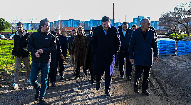 BAŞKAN ERKEK'TEN TEKNİK İNCELEME GEZİSİ