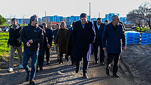 BAŞKAN ERKEK'TEN TEKNİK İNCELEME GEZİSİ