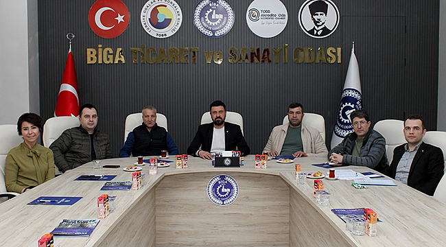 BİGA TSO 4 NO'LU MESLEK KOMİTESİ OLAĞAN TOPLANTISINI GERÇEKLEŞTİRDİ