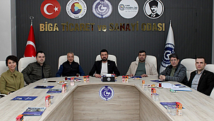BİGA TSO 4 NO'LU MESLEK KOMİTESİ OLAĞAN TOPLANTISINI GERÇEKLEŞTİRDİ