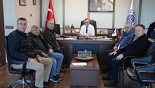 BİGA TSO 6 NO'LU MESLEK KOMİTESİ'NDEN BAŞKAN ŞEN'E ZİYARET