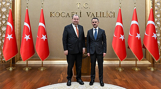 BİGA TSO BAŞKANI ŞADAN DOĞAN'DAN VALİ İLHAMİ AKTAŞ'A ZİYARET