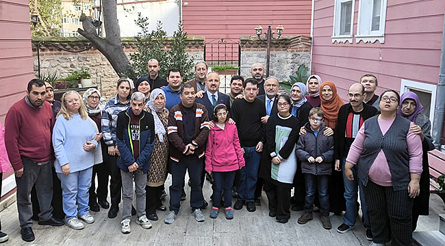 BÜLENT TURAN, ÖZEL ÇOCUKLARLA BİR ARAYA GELDİ