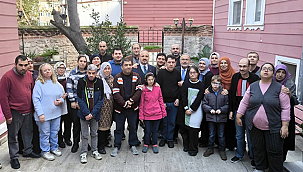 BÜLENT TURAN, ÖZEL ÇOCUKLARLA BİR ARAYA GELDİ