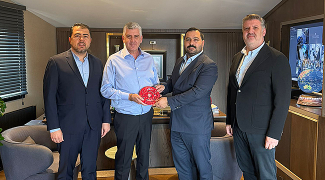 ÇANAKKALESPOR'DAN MİLLER HOLDİNG'E ZİYARET