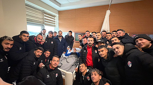 ÇANAKKALESPOR'DAN MUSTAFA METEERTEM'E ZİYARET