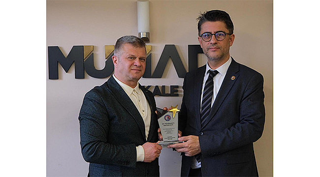 ÇOMÜ REKTÖRÜ ERENOĞLU'NDAN MÜSİAD'A ZİYARET