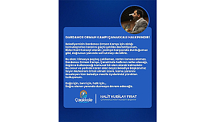 DARDANOS ORMAN KAMPI İÇİN KAMULAŞTIRMA KARARINA DESTEK