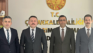 İL MÜDÜRLÜĞÜNE KAYMAKAM ZİYARETİ