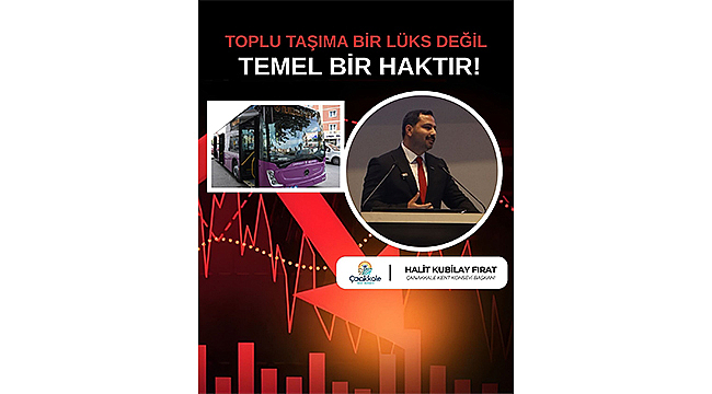 KENT KONSEYİ'NDEN TOPLU TAŞIMA KOMİSYONLARINA TEPKİ