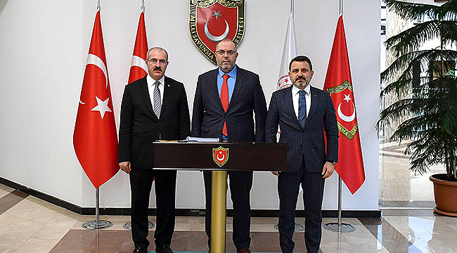 MİLLİ SAVUNMA ÜNİVERSİTESİ REKTÖRÜ AFYONCU'YA ZİYARET