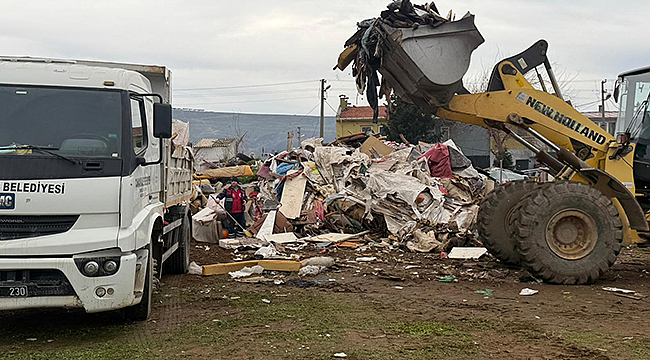 TEMİZLİK ÇALIŞMALARI ARALIKSIZ DEVAM EDİYOR