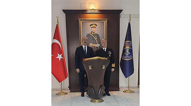 VALİ TORAMAN'DAN AMFİBİ KOLORDU KOMUTANLIĞI'NA ZİYARET