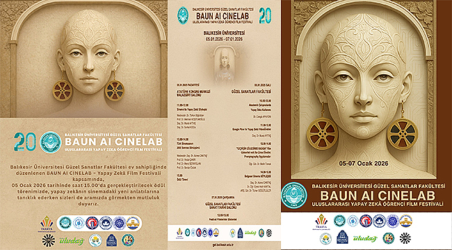 YAPAY ZEKÂ VE SİNEMA TRAKYA ÜNİVERSİTELER BİRLİĞİNDE BULUŞUYOR