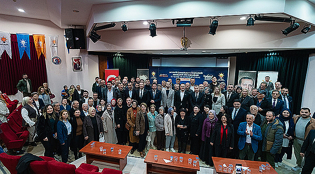 AK PARTİ ÇANAKKALE'DE MAHALLE BAŞKANLARI TOPLANTISI GERÇEKLEŞTİRİLDİ