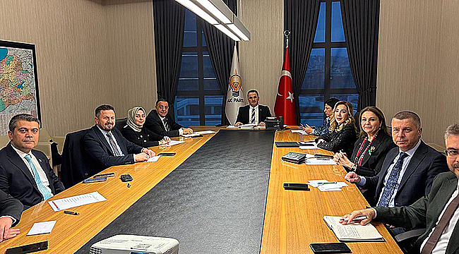 AK PARTİ ÇANAKKALE İL BAŞKANI KUZU, BATI MARMARA BÖLGE TOPLANTISINA KATILDI