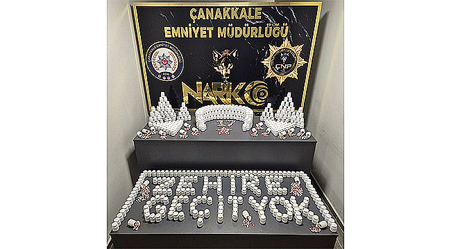 ÇANAKKALE'DE YASAKLI MADDE OPERASYONU: 2 KİŞİ TUTUKLANDI